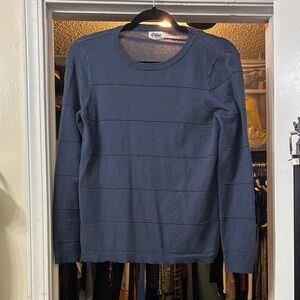Pulse Women's Navy Crew Neck Sweater